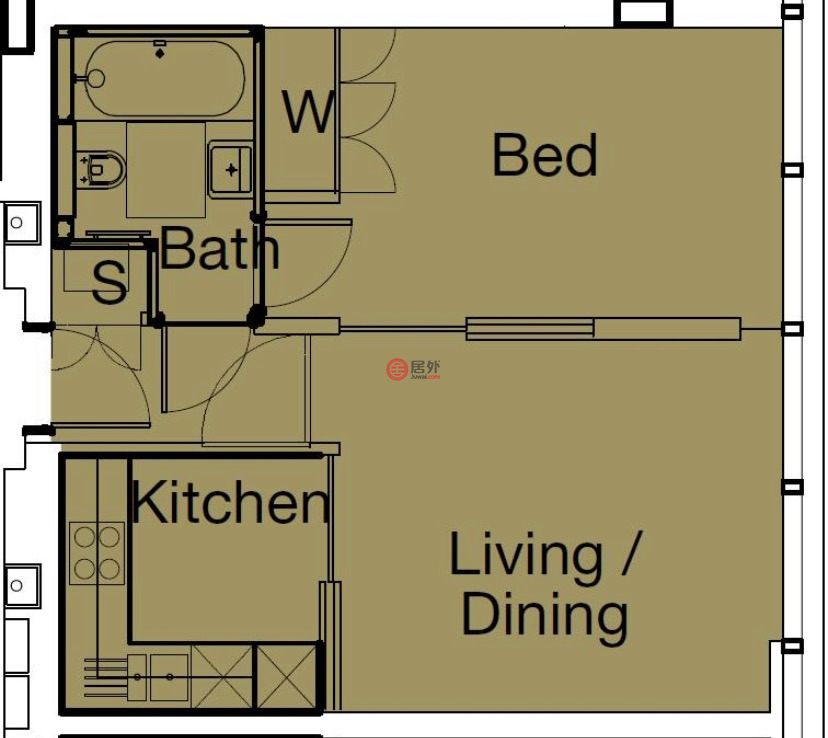 英国英格兰伯明翰的公寓，Wharfside Street，编号78254279