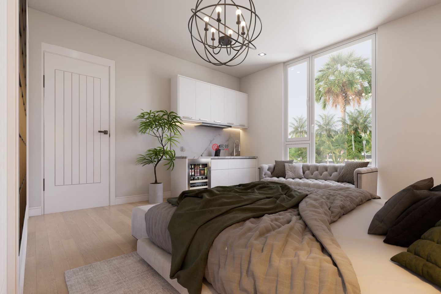 特克斯與凱科斯群島的独栋别墅，Lakefront Luxury Villa Venetian Road，编号78509756