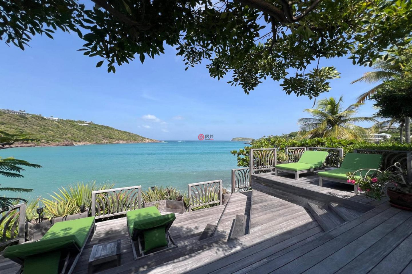 圣巴泰勒米岛Marigot的独栋别墅，La Case et La Thébaïde，编号76567929