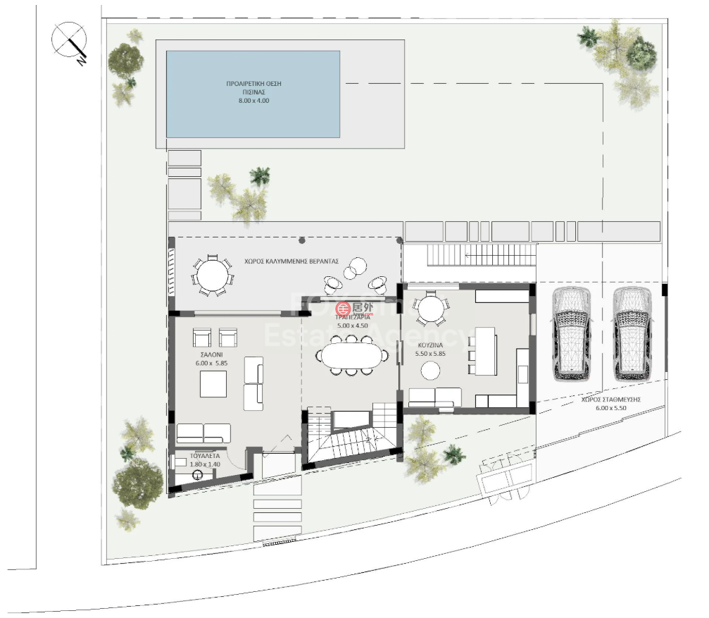 塞浦路斯NicosiaLatsia的独栋别墅，编号78523107