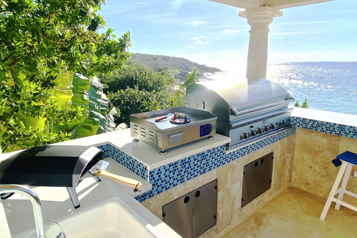 安圭拉AnguillaAnguilla的独栋别墅，Limestone Bay Sandcastle Villa，编号77857880