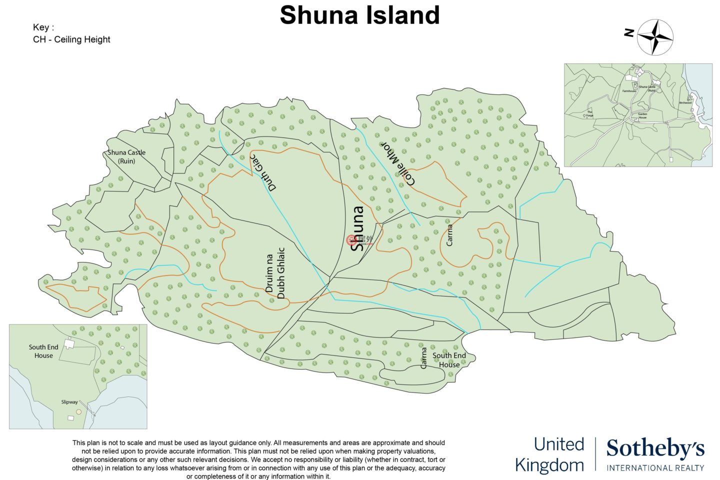 英国苏格兰Oban的住宅用地，Island of Shuna，编号77988089