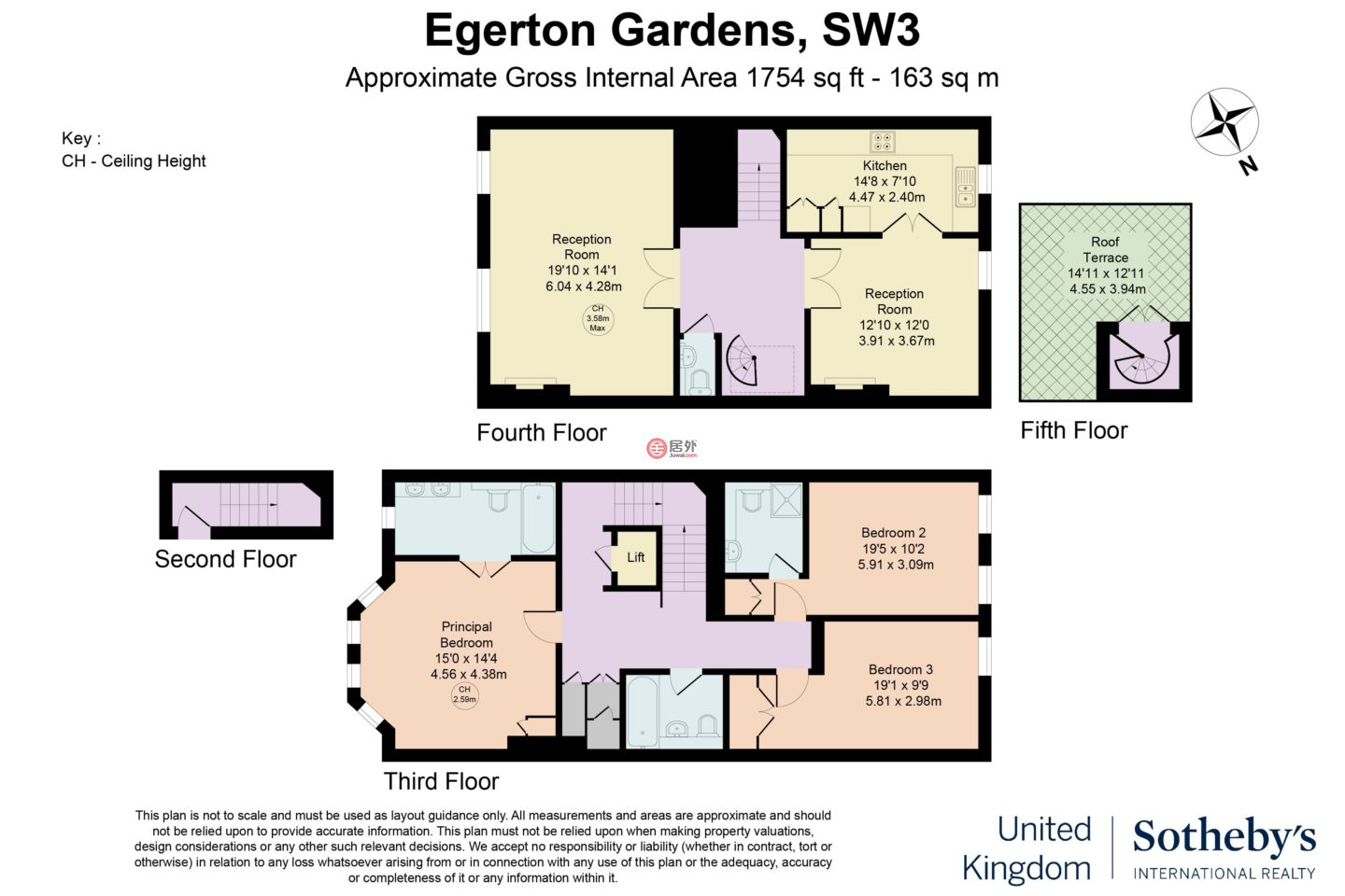 英国英格兰伦敦的多单元，Egerton Gardens，编号77919991