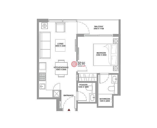 阿联酋Umm Al QuwainAl Seanneeah的公寓，编号77211600