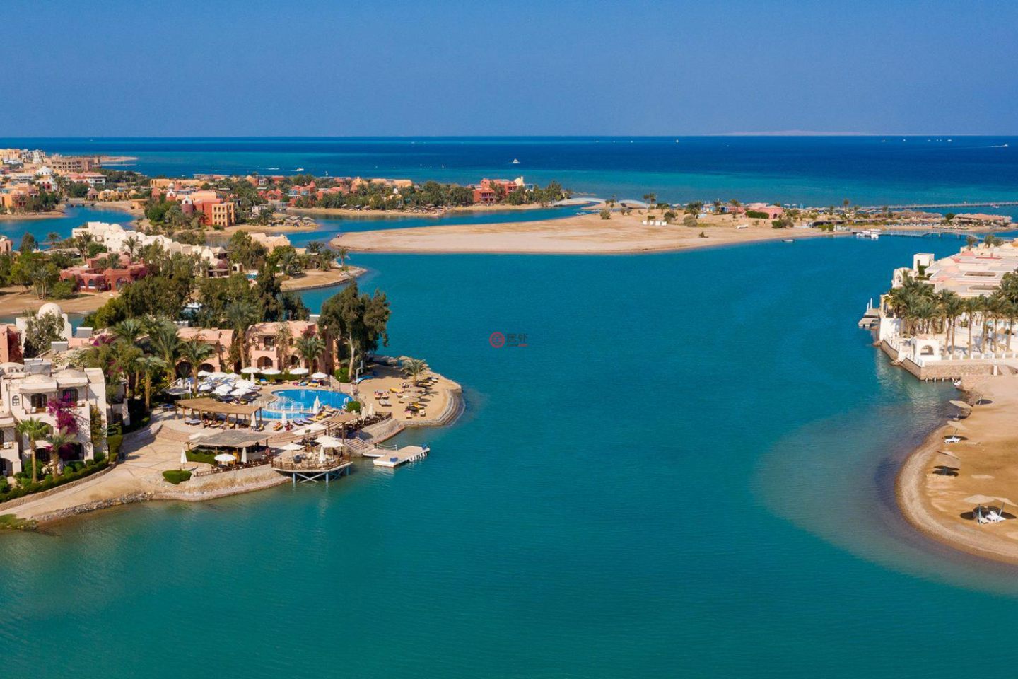 埃及萨尔瓦多加扎勒艾哈迈尔古尔代盖的独栋别墅，El Gouna，编号78308054