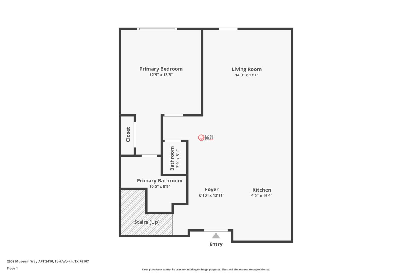美国德克萨斯州沃斯堡的独栋别墅，2608 Museum Way Unit# 3410，编号77968049
