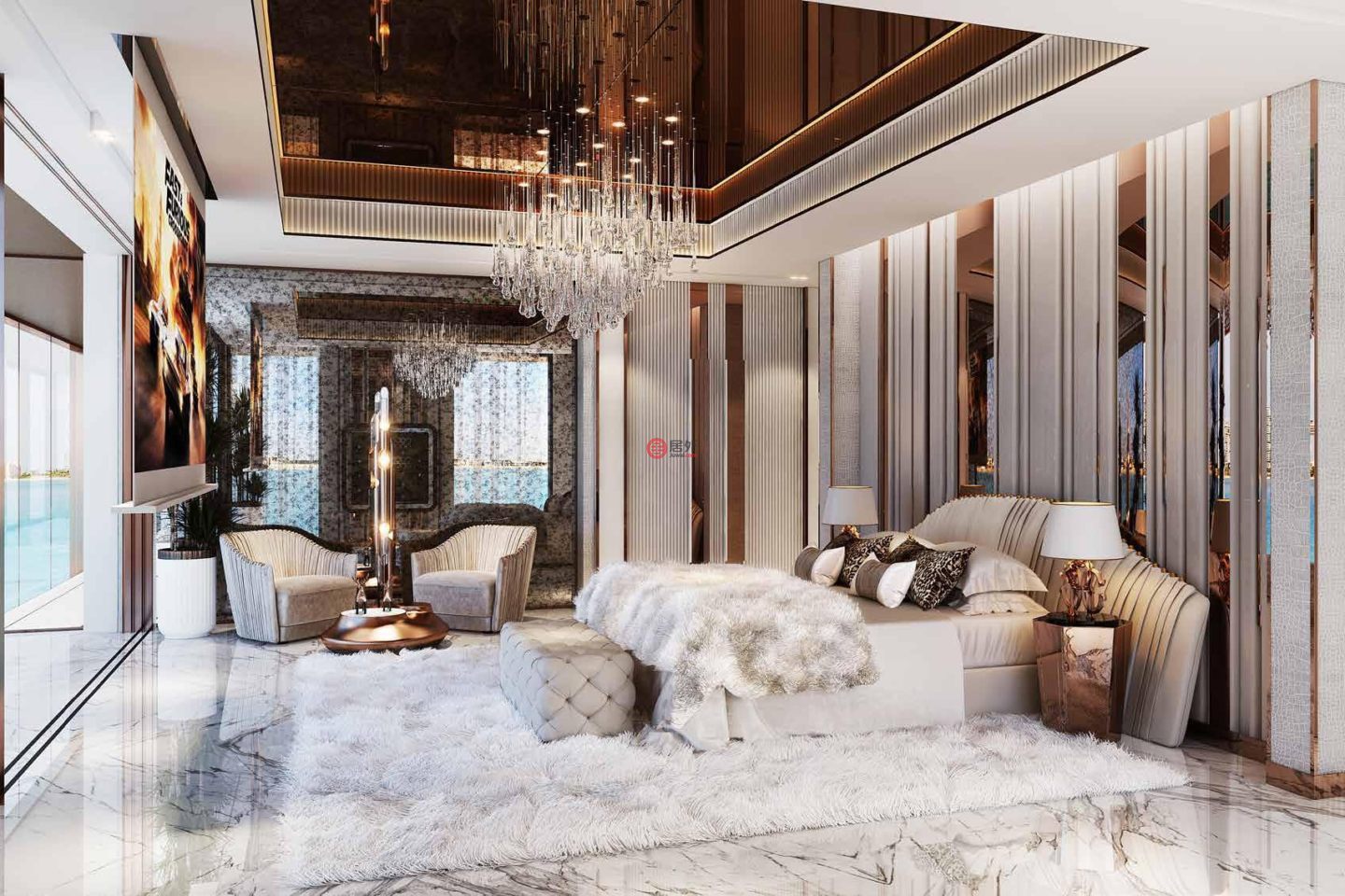 阿联酋迪拜迪拜的独栋别墅，Palm Jumeirah Rd，编号78474709