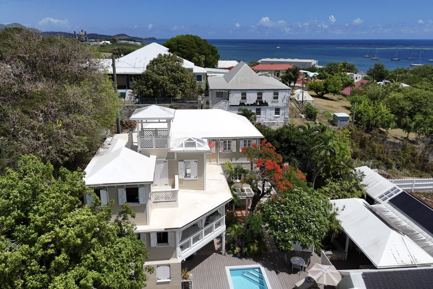 美属维京群岛克里斯琴斯特德的独栋别墅，101112 Strand Street Ch，编号78488101