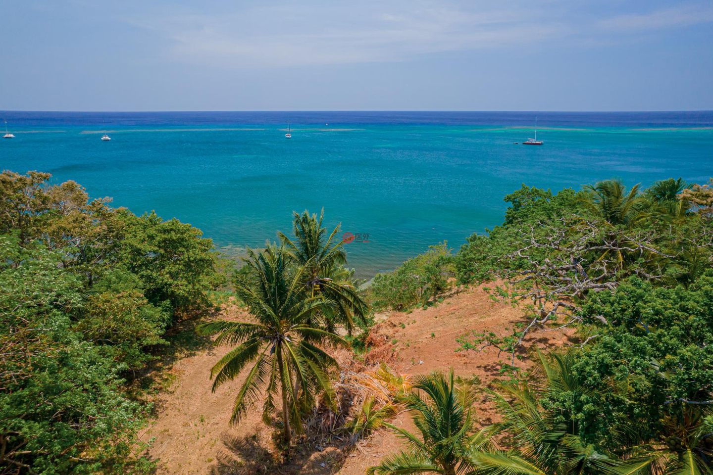 洪都拉斯海湾群岛Roatán的住宅用地，Beautiful Oceanfront Bluff Between West End & West Bay，编号78338279