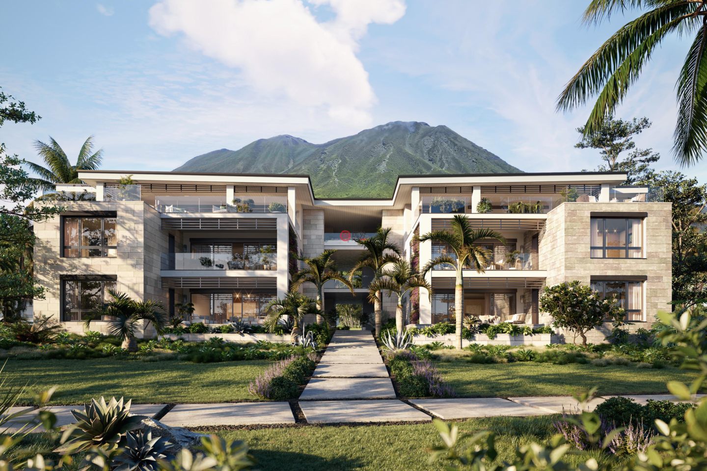 圣克里斯托弗和尼维斯岛NevisSt. Thomas Lowland的公寓，Nevis Peak Residences 4-204，编号77683418