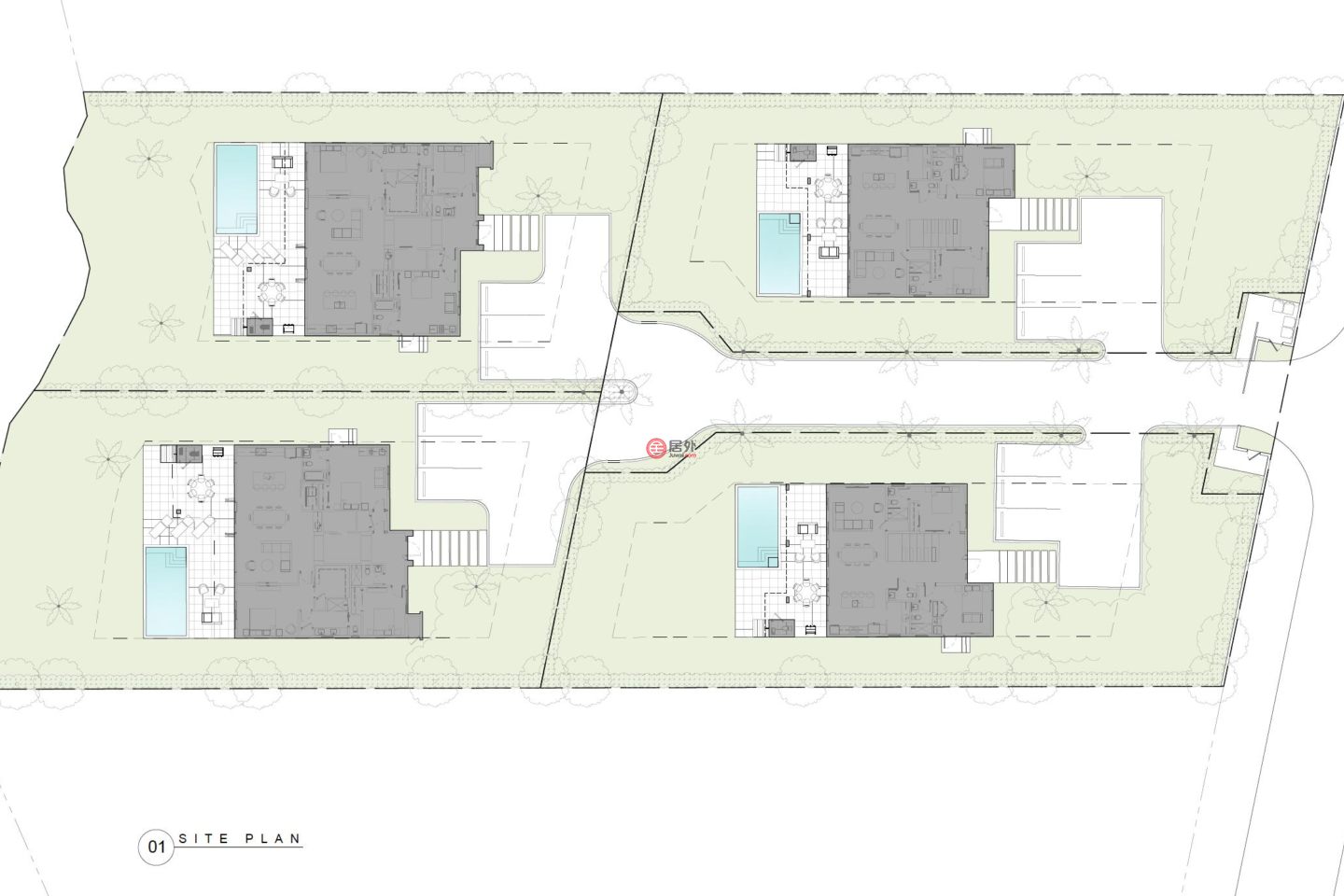 特克斯與凱科斯群島的独栋别墅，Lakeview Luxury Villa Venetian Road，编号78509786