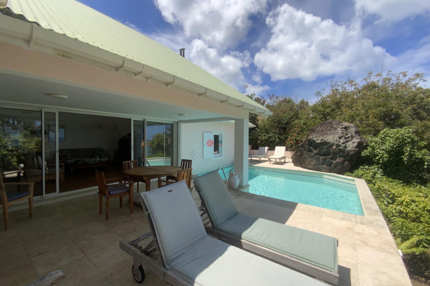 圣巴泰勒米岛Marigot的独栋别墅，Bougainvilliers，编号77090381