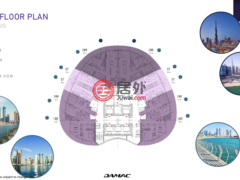 阿联酋迪拜迪拜的公寓，商务港，编号76440027