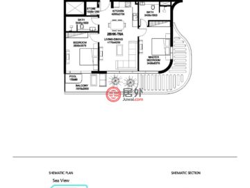 阿联酋迪拜迪拜的公寓，Dubai Islands, Deira，编号77726119