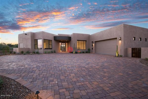 美国亚利桑那州图森4卧4卫的独栋别墅